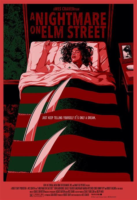 nightmare  elm street  poster classic  posters horror  art horror