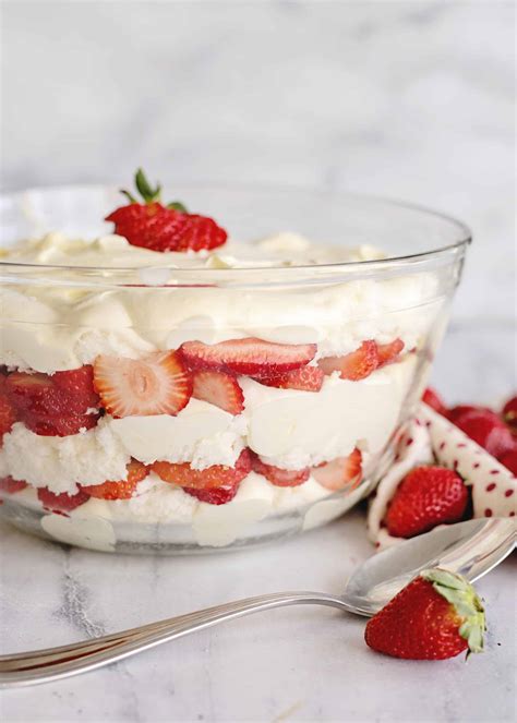 strawberry punch bowl cake southern plate