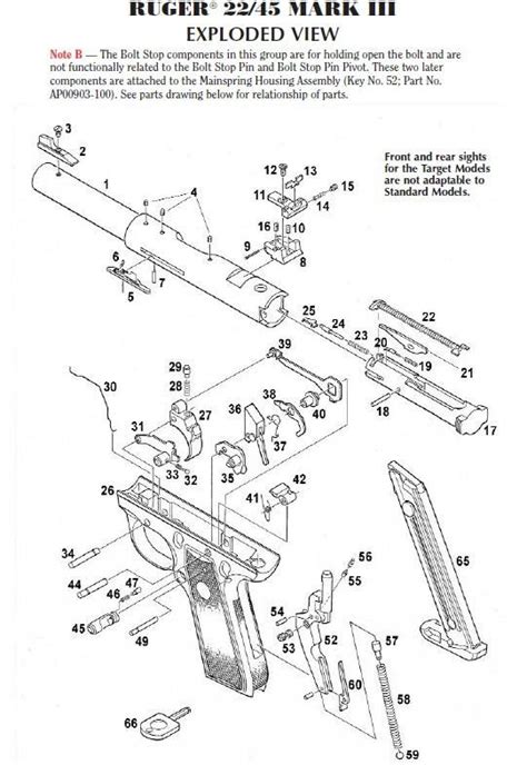ruger mark iii assembly diagram wiring diagram pictures