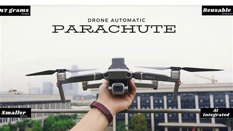 parachute  dji drones verified  future youtube