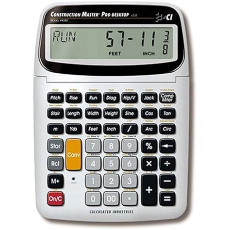 construction master pro calculator contractors calculators ebay