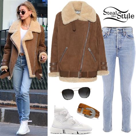hailey baldwin clothes and outfits steal her style