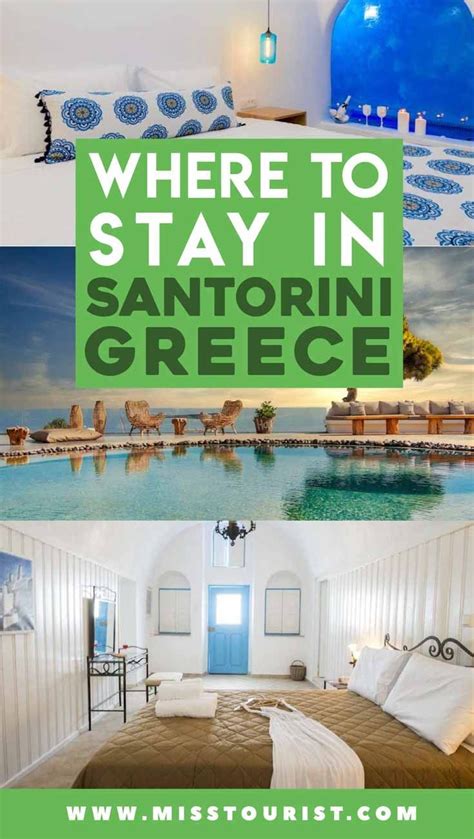 Where To Stay In Santorini For Your Vacation Best Areas