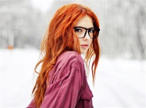 pin by richelle solanto on girls with glasses are cute redhead beauty