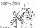 Six Siege Colorir Operators Tachanka Bope Desenhos Spetsnaz Caveira sketch template