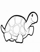 Turtle Coloring Pages Cute Cartoon Baby Printable Drawing Clipart Cliparts Turtles Getdrawings Step Car Popular Funny Library Coloringhome sketch template