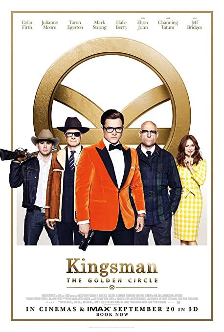Kingsman The Golden Circle Movie Poster Limited Print