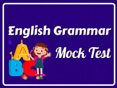 english grammar mock test psc  bank
