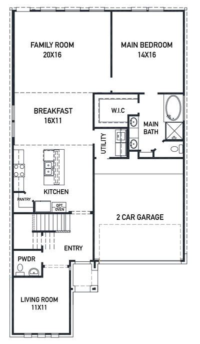 grayson floor plan   home builder newmark homes