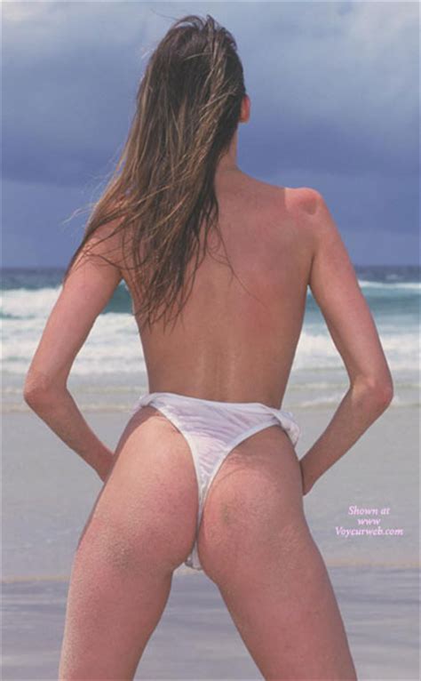 White Thong Bikini December 2006 Voyeur Web Hall Of Fame