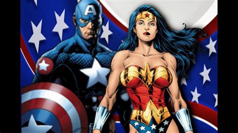 Wonder Woman Is Same As Captain America The First Avenger Youtube