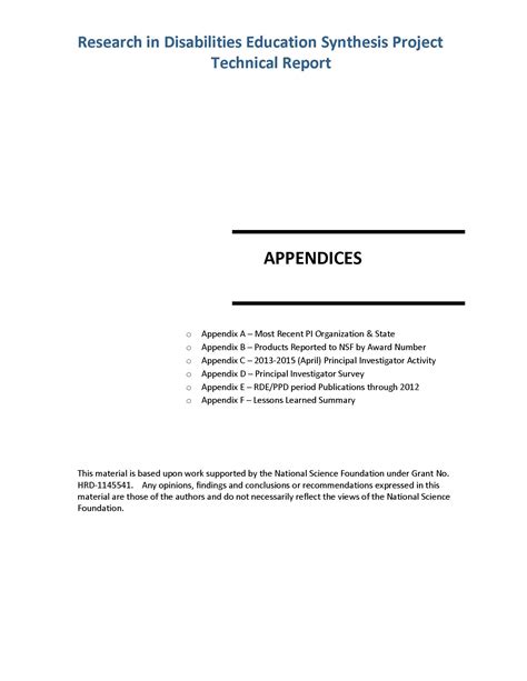 appendix  report appendix  lab report writing guide sp