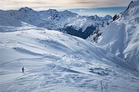photo essay skiing  arlberg austria vacations travel