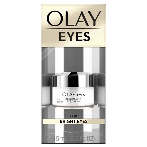 olay eyes brightening eye cream for dark circles 0 5 fl oz