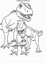 Dinosauri Dinosaurs Rex Treno Malen Buddy Dino Tyrannosaurus Coloriamo Coloringfolder Dinosaurus Amici sketch template