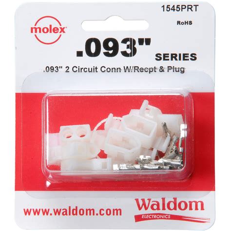 molex 2 pin connector kit 0 093 3 sets 10151153111 ebay