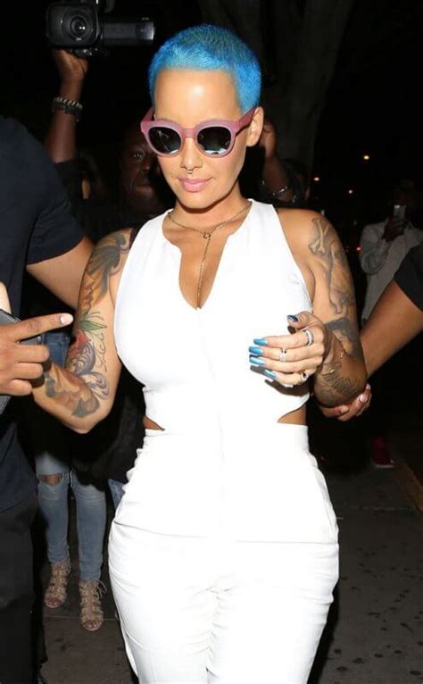 Amber Rose With Long Hair A New Look