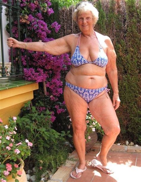 Bikini Granny Excellent Adult Site Pics