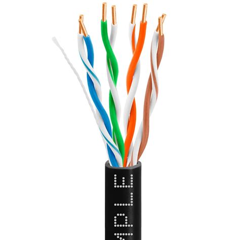 cmple cate gigabit ethernet cable network bulk unshielded twisted pair