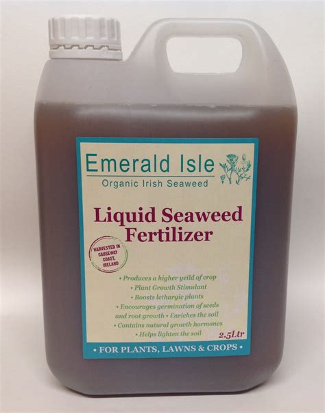 organic seaweed liquid fertilizer  organic irish seaweed emerald