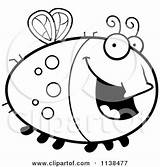 Chubby Outlined Fly Happy Clipart Cartoon Cory Thoman Coloring Vector 2021 sketch template
