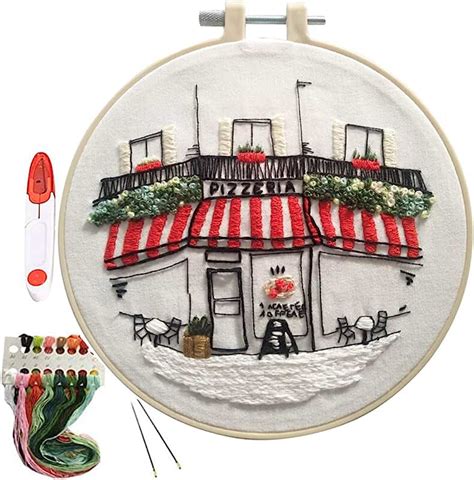amazoncom stamped embroidery kit