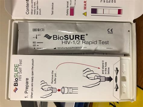give hiv home test kits to men who have sex with men say