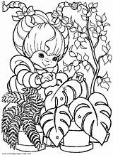 Coloring Pages Rainbow Brite Printable Bright Color Cartoon Kids Sheets Character Characters Cute Online Sheet Print Books Girls Disney Found sketch template