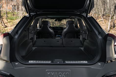 kia ev interior dimensions seating cargo space trunk size  carbuzz