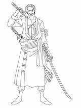Zoro Luffy Roronoa Coloringonly sketch template
