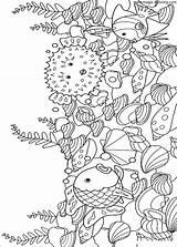 Fugu sketch template