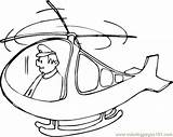 Helicopter Airplane Coloringpages101 sketch template