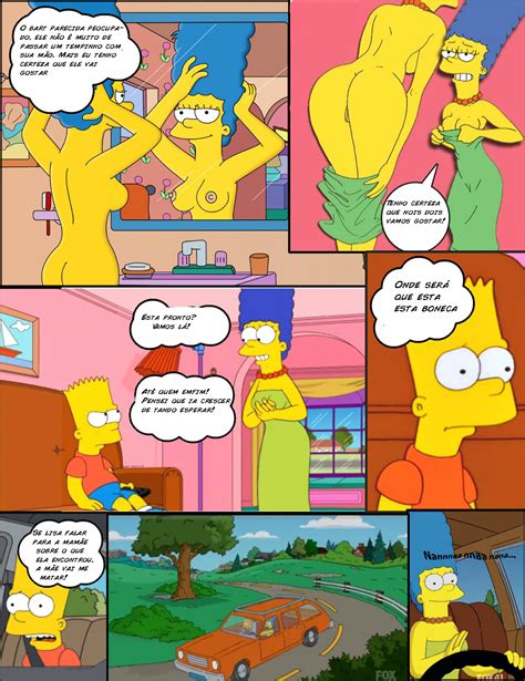 os simpsons hot days quadrinhos eróticos