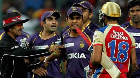 gautam gambhir  virat kohli  gambhir  sreesanth  times india