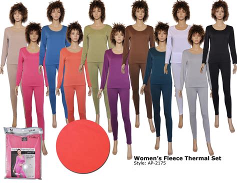wholesale womens thermals bulk womens thermal sets