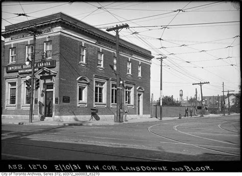 What Lansdowne Avenue Used To Look Like In Toronto