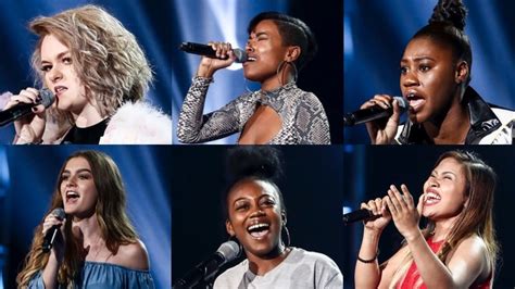 X Factor 2017 Finalists Meet The Top Six Girls At Judges