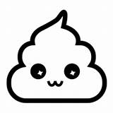 Emoji Poop Caca Thenounproject sketch template