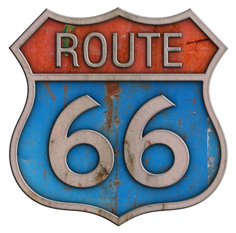 Rusty Route 66 Metal Sign 1 By Jamiecat On Deviantart