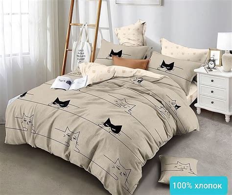 bedding set cat bedding set full bed sheets cotton bed etsy