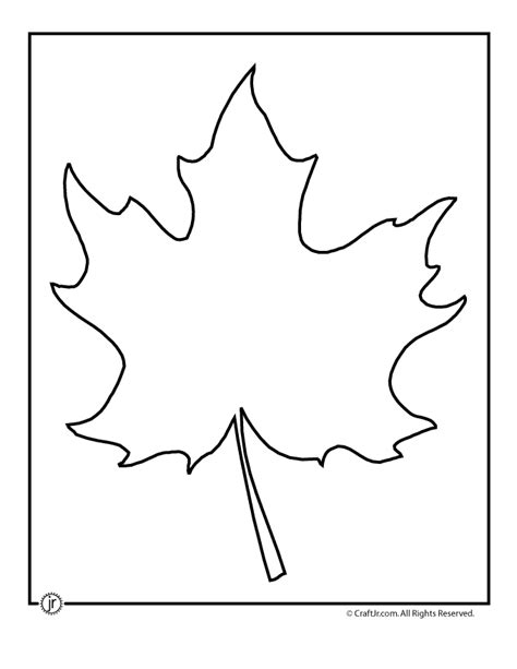 maple leaf template printable   maple leaf template