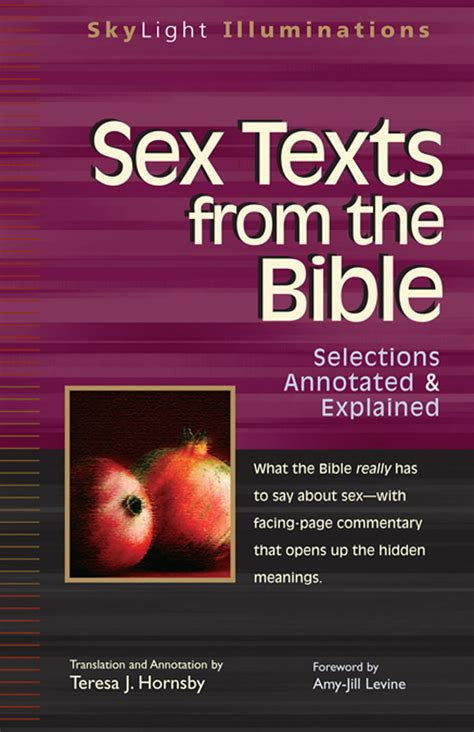 Read Sex Texts From The Bible Online By Theresa J Hornsby And Amy Jill