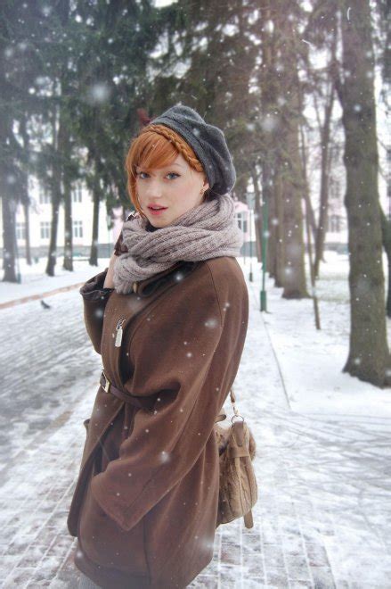 Beautiful Redhead In The Snow Porn Pic Eporner