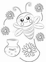 Attitudes Bees sketch template