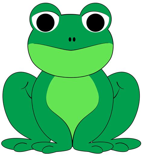 cute cartoon frogs clipart