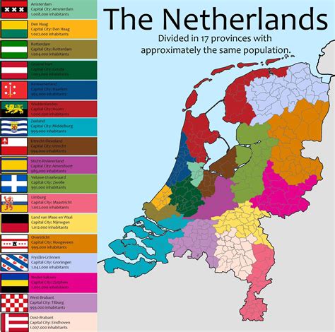 netherlands divided   provinces  approximately   population oc