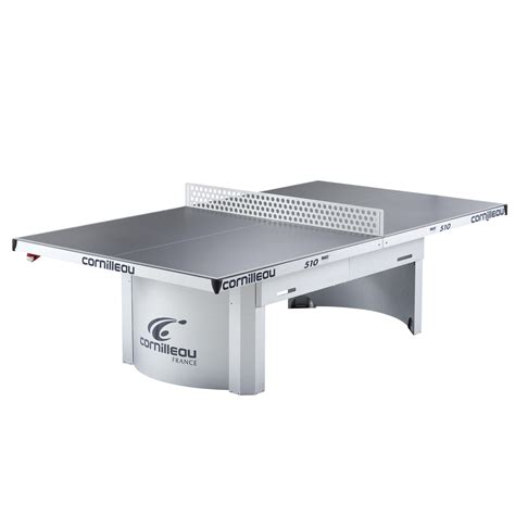 cornilleau tafeltennistafel pingpongtafel outdoor  pro grijs decathlonnl