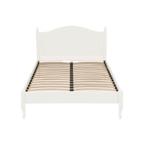 laura ashley rosalind cotton white bed frame cp lighting