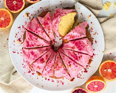 refreshing delicious pink lemonade pound cake foodictator