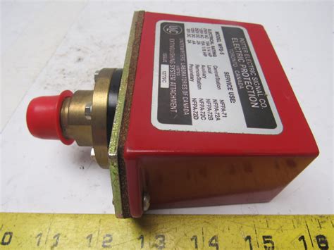 potter electric wfs  water flow switch fire alarm  npt male  psi ebay